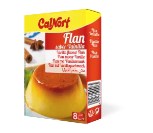 Préparationn Flan Vanille 2 X 65 G - CALNORT