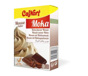 Maandalizi ya Moka Flavor 2 x 65 g - CALNORT