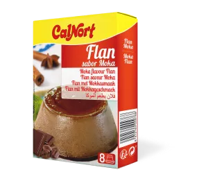Préparationn Flan Saveur Moka  2 X 65 G - CALNORT