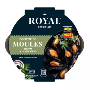 Plat Cuisinés Moules à La Marinière 500g - Royal