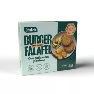 Burger Aux Falafels (2 Burgers de 80 Gr) - Gringrin