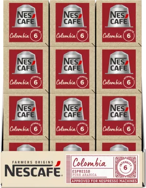 Capsules Café Espresso Colombia; x10; 53g - NESCAFE
