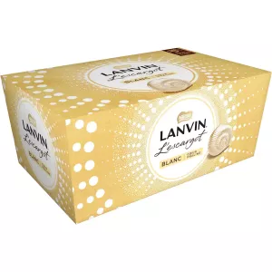 Chocolat Blanc Fourré Au Praliné Escargot 164 G - Lanvin