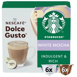 Café Capsule Dolce Gusto White Mocha X12 - Starbucks