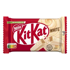 Barres De Chocolat Enrobage Chocolat Blanc 41.5g - KIT KAT
