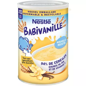 Céréales Babivanille dès 10 mois 400g - NESTLE