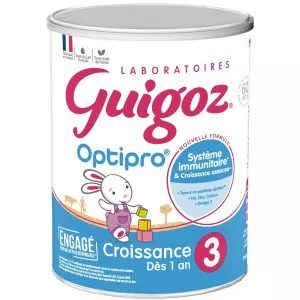 Lait bébé en Poudre de 1 an à 3 ans Optipro 830g -GUIGOZ
