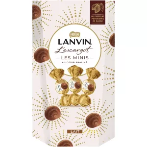Chocolat Au Lait Fourré Au Praliné Mini Escargot 140g - Lanvin