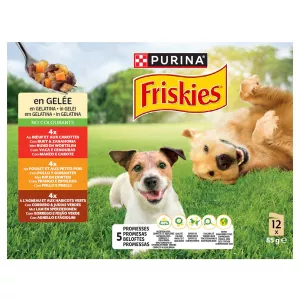 Pâtée pour chien adulte en gelée au bœuf, poulet et agneau 12x85g - PURINA
