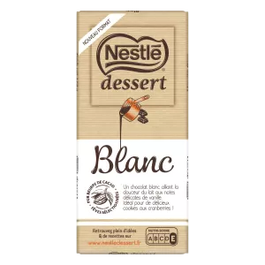 Tablette De Chocolat Blanc 170g - Nestle