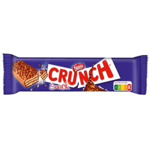 Barre Chocolatée Au Lait Et Riz Soufflé 30g - CRUNCH