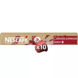 Capsules De Café Colombia Espresso Intensité 6 X10 -  Nescafe