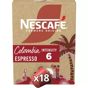 Kolumbien Kaffeekapseln Espressomintensität 6 x18 - Nescafe