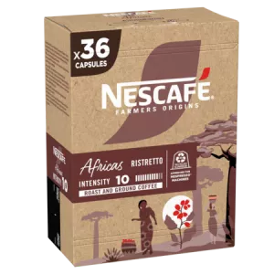 Café Ristretto Africas X36 capsules - NESCAFÉ