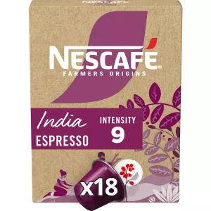 India Espresso Kaffeekapseln Stärke 9 x 18 - Nescafe