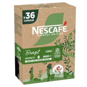 Café Lungo Brazil X36 capsules - NESCAFÉ