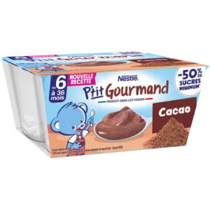 P'tit Gourmand Cacao 4x100g - NESTLE