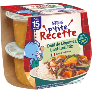 2x200g Dahl Leg Lentilles