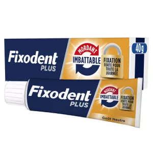 Fixodent Creme Fixative Plus M