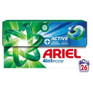 Lessive capsules Protection Active Contre Les Odeurs 4in1 x26 - ARIEL
