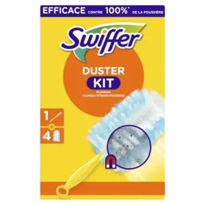 Plumeau Système Anti-Poussiére  1plumeau+ 4 recharges - SWIFFER