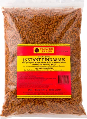 Sauce Saté Instantanée 1 Kg - Flower Brand