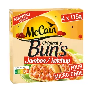 Original Bun's Jambon Ketchup 460 g - MCCAIN
