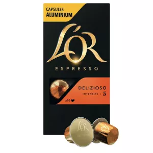 Café delizioso x10 capsules aluminium 52g - L'OR ESPRESSO