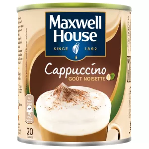 Cappuccino soluble goût noisette 305g - MAXWELL HOUSE