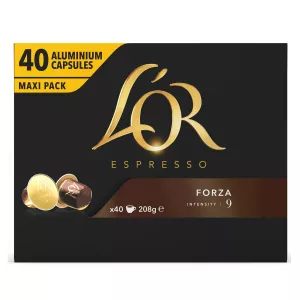 Café Forza X40 Kapseln Aluminium 208g - L'OR