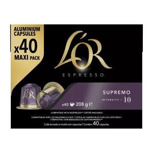 L'or Espresso Supremo N10x40 208