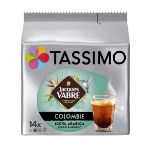 Dosettes Café Jacques Vabre Colombie X14 97g - TASSIMO