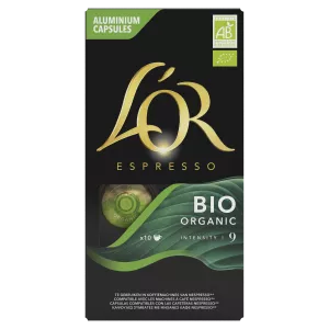 Café  Bio Organic Intensité 9  X10 - L'OR ESPRESSO