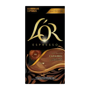 Capsules Café Espresso Caramel Compatibles Nespresso; x10; 52g - L'OR