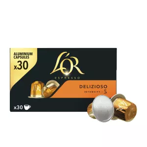 Café Capsule Espresso Delizioso Compatible Nespresso X30 - L'or Espresso