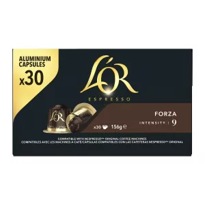 Café capsule espresso forza compatible Nespresso x30 - L'OR
