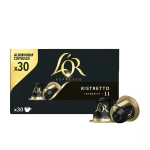 Café Capsule Ristretto Compatible Nespresso X30 - L'or Espresso