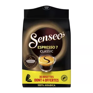 Café dosettes espresso 7 classique x32 -SENSEO