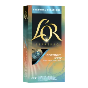 Café coconut iced X10 capsules - L'OR