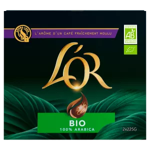 L'or Coffee Ground Organic 2x225gr