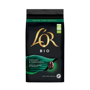 L Or 咖啡谷物生物 400gr