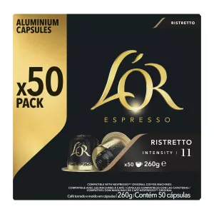L’or Espresso Ristretto X50 Capsules 260g - L'OR ESPRESSO