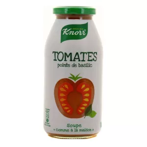 Soupe Liquide Tomate Pointe de Basilic,  45 cl - KNORR
