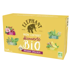 Коробка органических настоев Delicious Moment, x40, 62 г - СЛОН