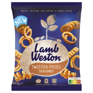 Frites torsadées assaisonnées Twister Fries surgelées 600 g - LAMB WESTON