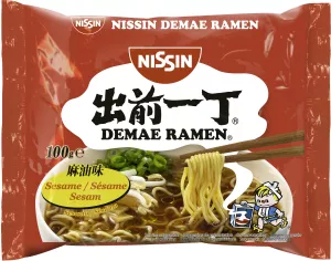 Soupe Nouilles Demae Ramen Sésame  100 G - NISSIN