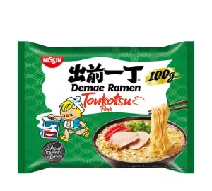 Demae Ramen Tonkotsu Pork 100g - NISSIN