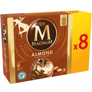 杏仁冰淇淋 X8 656g - MAGNUM