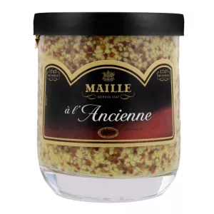 Moutarde à l'ancienne en verrine 160g - MAILLE