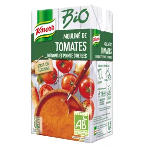 mouliné bio de tomates oignons et pointe d'herbes 1l - KNORR